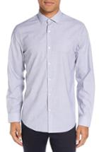 Men's Calibrate Trim Fit End On End Dobby Sport Shirt