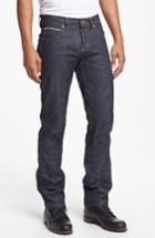 Men's Naked & Famous Denim Skinny Guy Skinny Fit Raw Selvedge Jeans - Blue