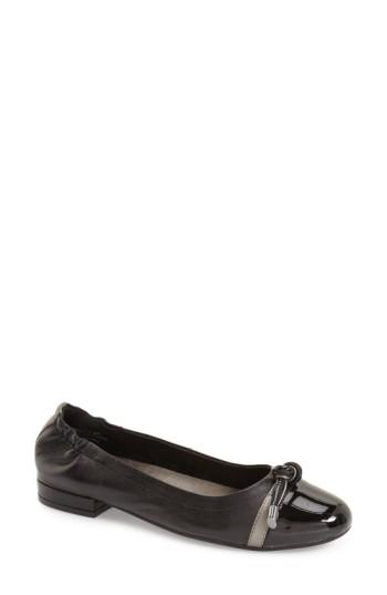 Women's David Tate 'amelia' Flat N - Black