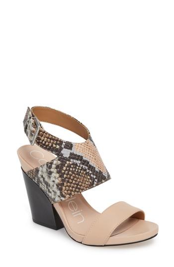 Women's Calvin Klein Emmett Sandal M - Pink