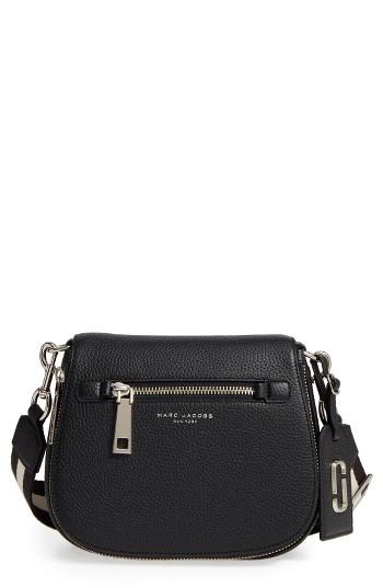 Marc Jacobs Small Nomad Gotham Leather Crossbody Bag - Black