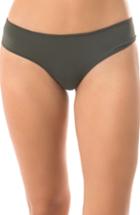 Women's O'neill Salt Water Solids Hipster Bikini Bottoms - Green