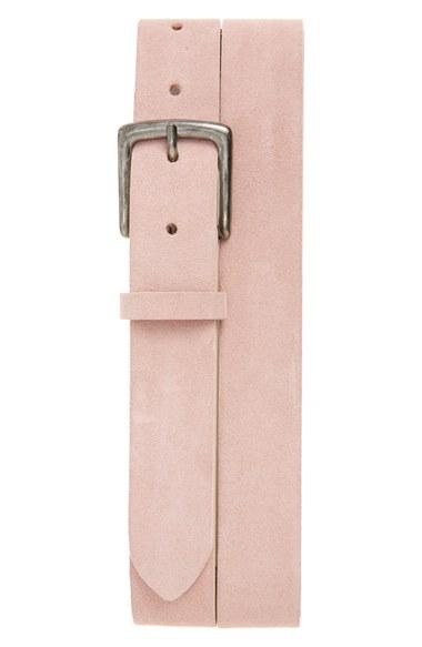 Men's Topman Suede Belt