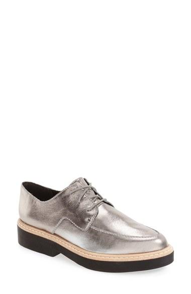 Women's M4d3 'france' Lace-up Oxford M - Metallic