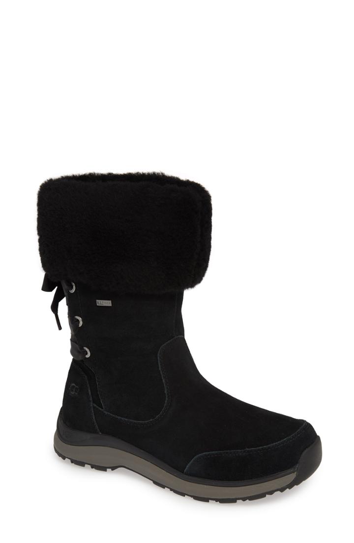 Women's Ugg Ingalls Faux Fur Cuff Waterproof Bootie
