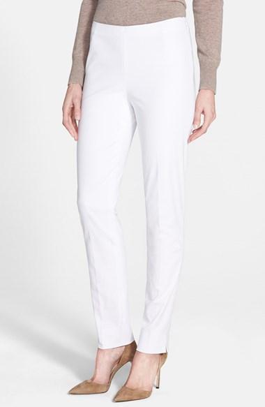 Women's Lafayette 148 New York 'chrystie' Stretch Twill Pants
