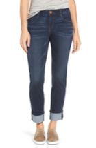 Petite Women's Wit & Wisdom Flex-ellent Boyfriend Jeans P - Blue