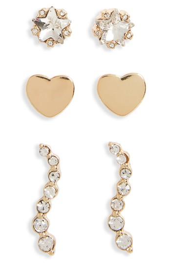 Women's Bp. 3-pack Stud Earrings