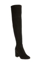Women's Kenneth Cole New York Carah Over The Knee Boot .5 M - Black