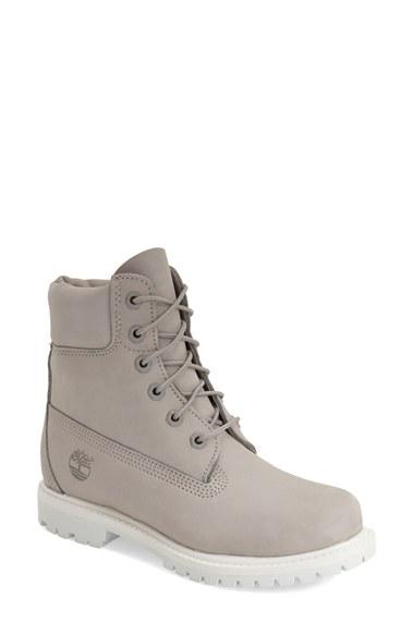 Women's Timberland '6 Inch Premium' Waterproof Boot .5 M - Grey
