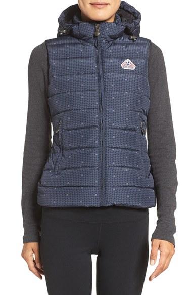 Women's Pyrenex Spoutnic Down Vest - Black