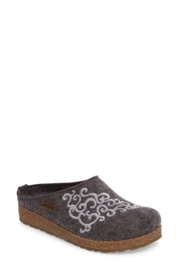 Women's Haflinger Symphony Slipper Us / 37eu - Grey