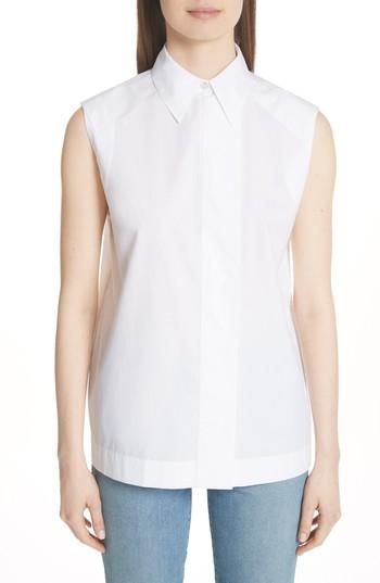 Women's Acne Studios Lucia Sleeveless Blouse Us / 34 Eu - White