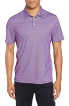 Men's Zachary Prell Caldwell Pique Trim Fit Polo - Purple