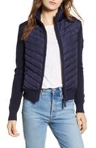 Women's Canada Goose Hybridge Quilted & Knit Jacket (0) - Blue