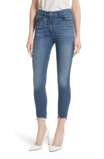 Women's 3x1 Nyc W3 Crop Skinny Jeans - Blue