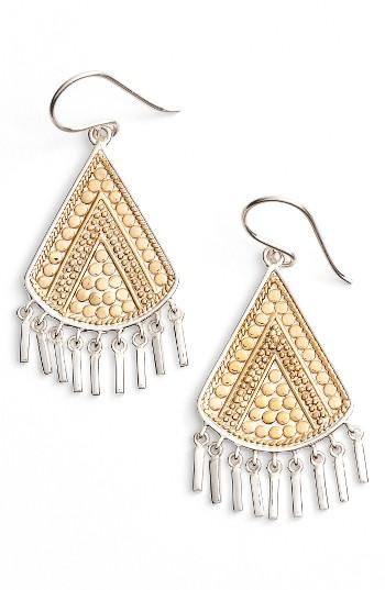 Women's Anna Beck Signature Beaded Fringe Drop Earrings
