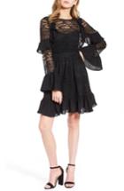 Women's Devlin Marah Lace Bell Sleeve Dress - Black