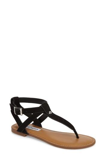 Women's Steve Madden Hidden Sandal .5 M - Black