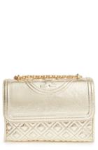 Tory Burch Small Fleming Quilted Leather Shoulder Bag -