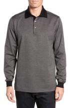 Men's Bobby Jones Classic Fit Jacquard Polo, Size - Black