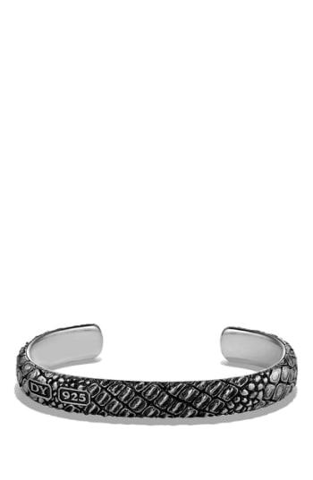 Women's David Yurman 'naturals' Gator Cuff Bracelet