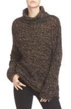 Women's Free People 'she's All That' Knit Turtleneck Sweater - Black