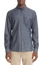 Men's Todd Snyder Chambray Shirt - Blue