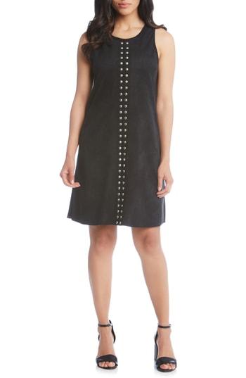 Women's Karen Karen Studded A-line Dress - Black