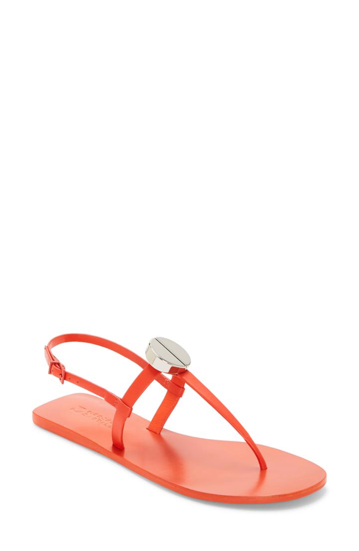 Women's Mercedes Castillo Hollen Sandal M - Red