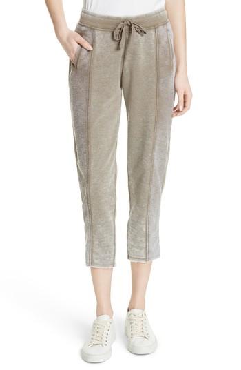 Women's Atm Anthony Thomas Melillo Sun Bleached French Terry Sweatpants - Green