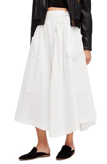 Women's Free People Dream Of Me Midi Skirt - Ivory