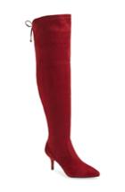 Women's Vince Camuto Ashlina Over The Knee Boot M - Red
