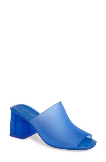 Women's Jeffrey Campbell Jelly Slide Sandal M - Blue