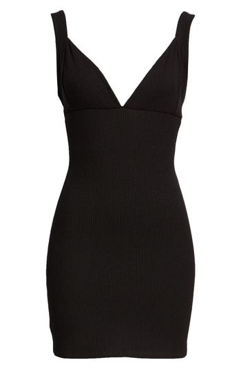 Women's Reformation Passo Knit Dress - Black