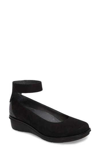 Women's Dansko Jenna Wedge Pump .5-6us / 36eu M - Black