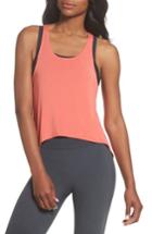 Women's Adidas Knot Climalite Tank - Red