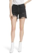 Women's Grlfrnd Jourdan Denim Shorts - Black