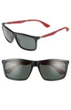 Men's Ray-ban Wayfarer 58mm Sunglasses - Black