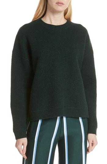 Women's Tory Sport Drop Hem Wool Sweater