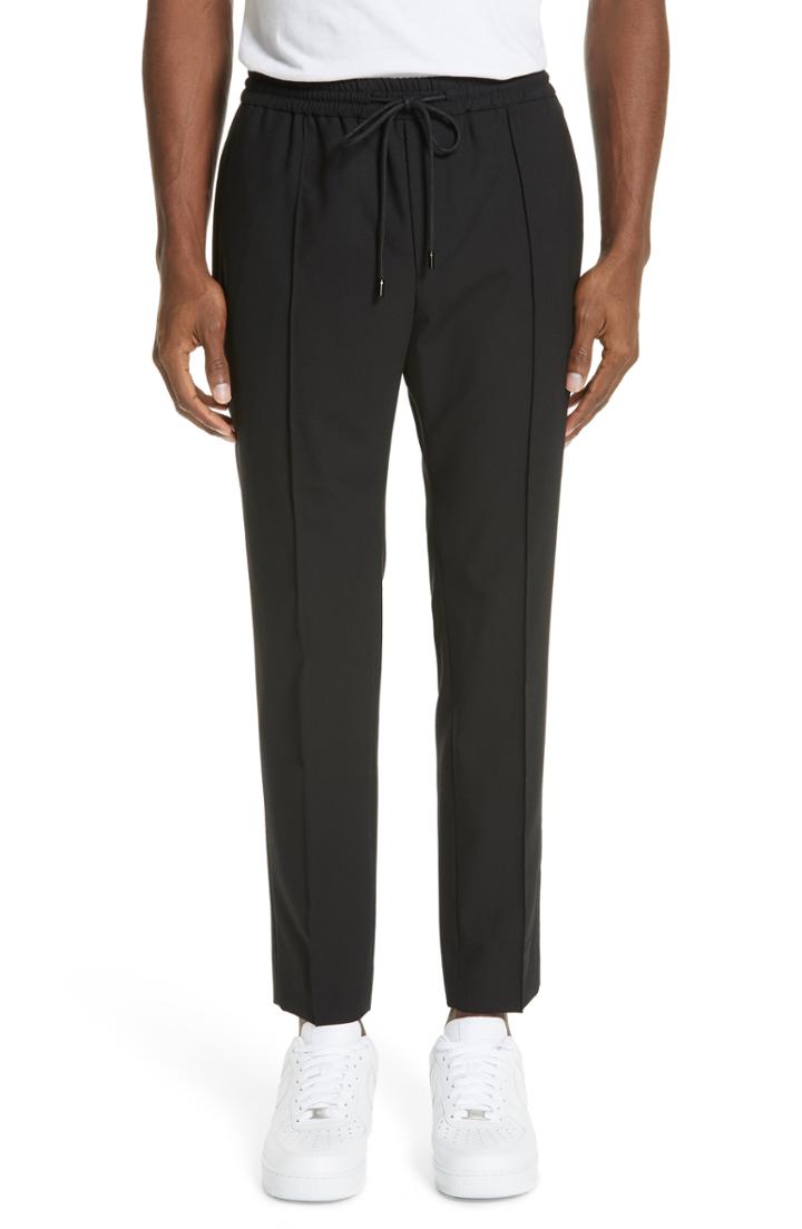 Men's Juun.j Drawstring Trousers Eu - Black
