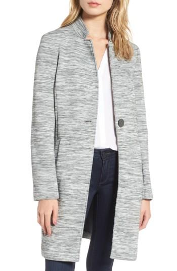 Women's Kenneth Cole New York Knit Coat - Grey