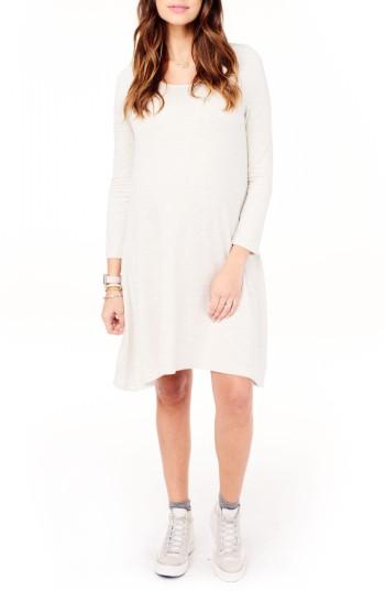 Women's Ingrid & Isabel Maternity Trapeze Dress - Grey