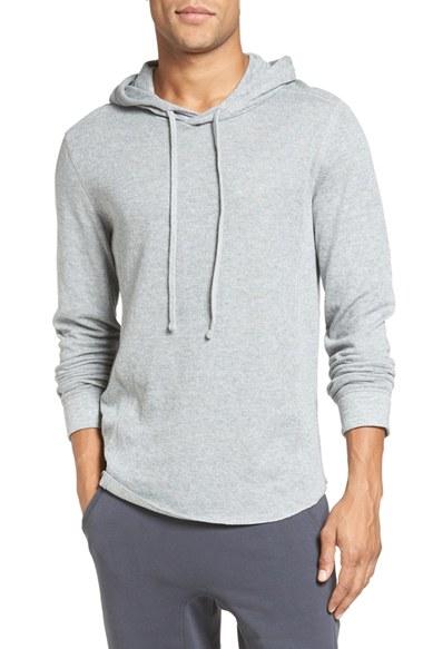 Men's Vince Trim Fit Hoodie - Grey