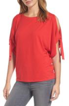 Women's Halogen Stretch Knit Top, Size - Red