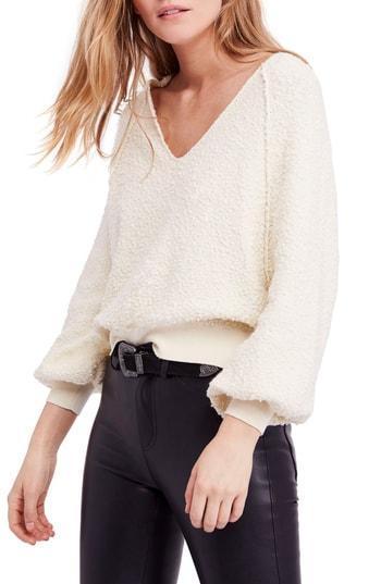 Women's Free People Found My Friend Sweater - Ivory