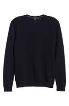 Men's Boss Ellegri Regular Fit Wool Pullover - Blue