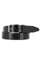 Men's Remo Tulliani Edward Leather Belt - Black