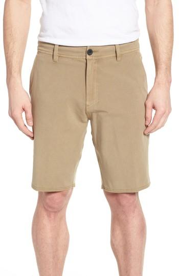 Men's O'neill Venture Overdye Hybrid Shorts - Beige