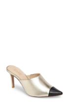 Women's Raye Phoebe Cap Toe Mule .5 M - Metallic